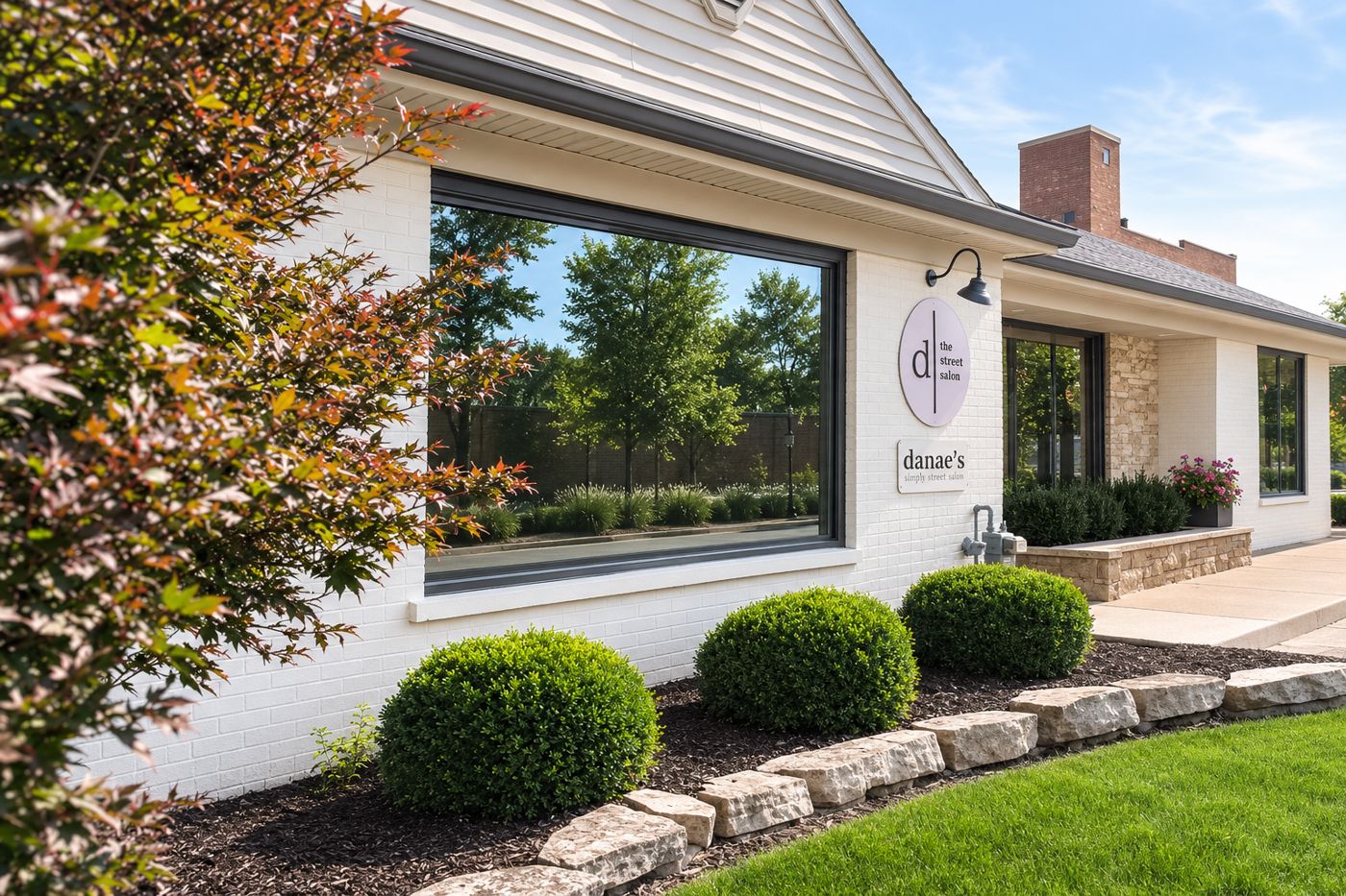 The front of Danae's 4th Street Salon in Minster, Ohio