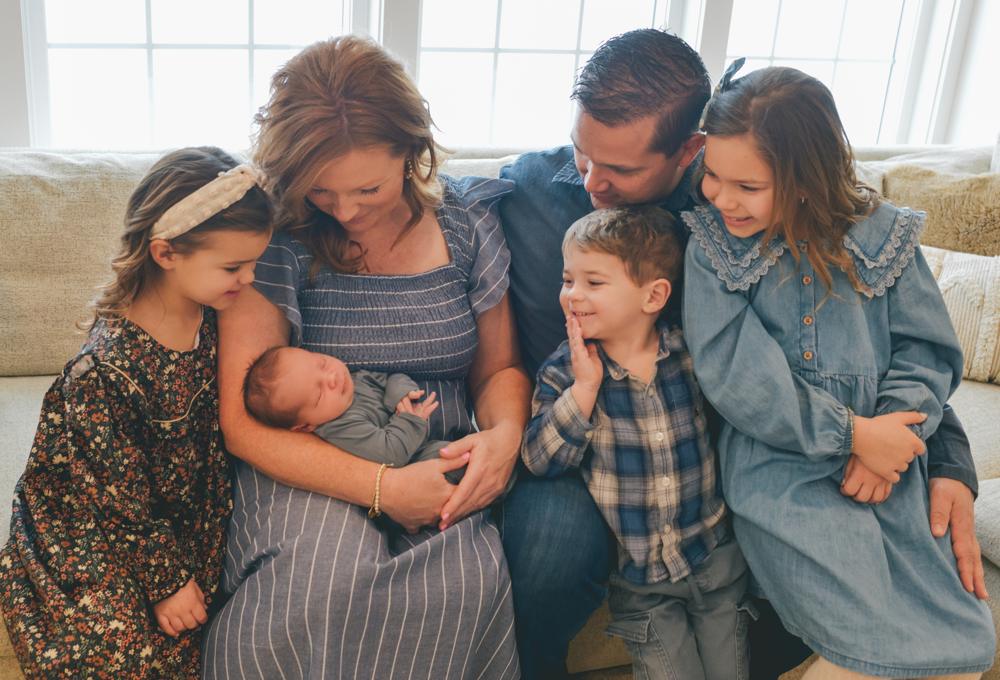Danae, Ike, and their four children